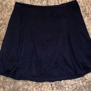 Navy blue skirt